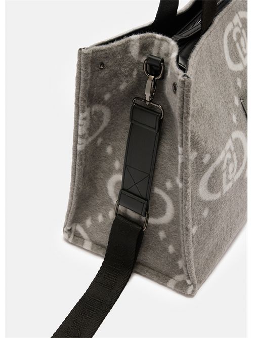Shopping bag grande con logo LIU JO | 2F5027T2742/71502